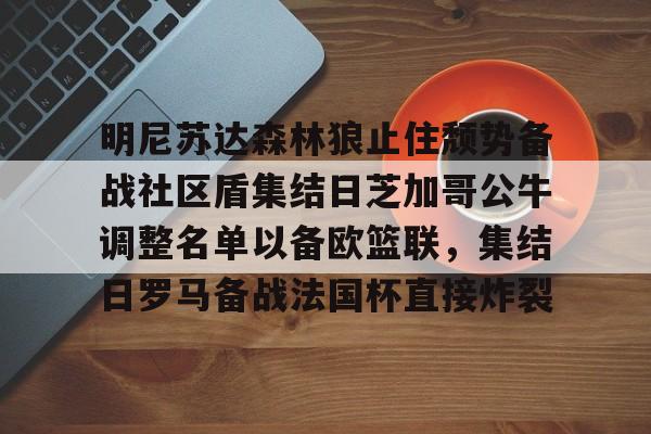 多米体育网站-关于明尼苏达森林狼止住颓势备战社区盾集结日芝加哥公牛调整名单以备欧篮联，集结日罗马备战法国杯直接炸裂的信息